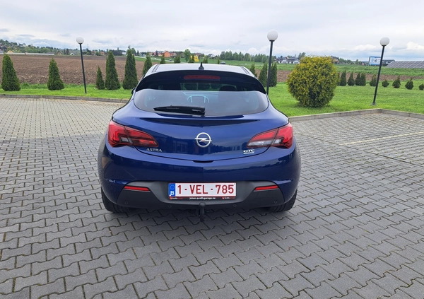 Opel Astra cena 39800 przebieg: 147524, rok produkcji 2014 z Bochnia małe 667